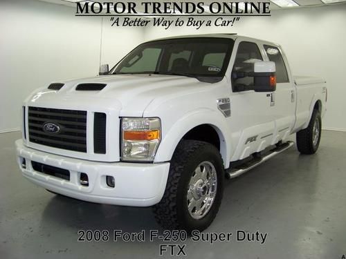 4x4 ftx conversion navigation crew diesel bed cover long bed 2008 ford f250 22k
