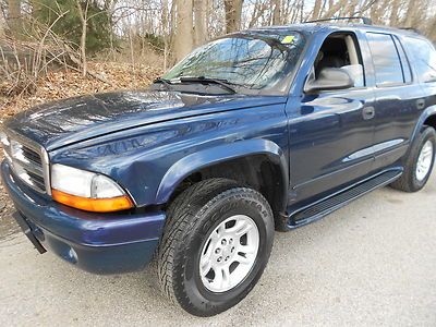 2003 dodge durango slt 4dr 3 rowsseats 4x4 w/air 4.7ltr 8cyl highbidwins