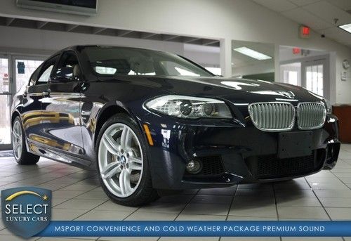 Msrp 73k 550i xdrive awd true m sport convenience cold weather  3kmiles like new