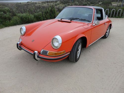 1969 porsche 912 targa - - 2 owner california car - -