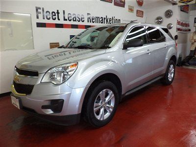 No reserve 2011 chevrolet equinox ls, 1 owner off corp.lease