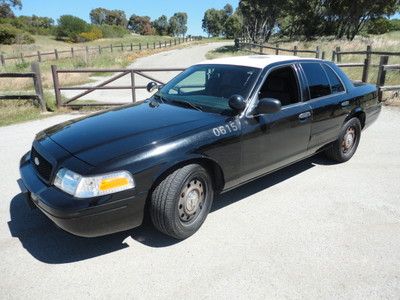 2007 ford crown victoria p71 police interceptor - low miles - no reserve