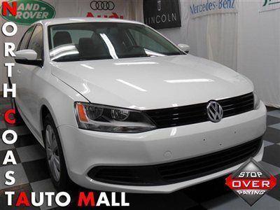 2013(13)jetta se 2.5 fact w-ty only 228 auto white/black cruise abs save huge!!!