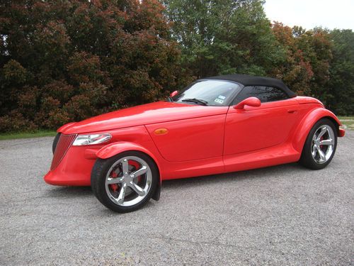 1999 plymouth prowler paxton superchared convertible 2-door 3.5l