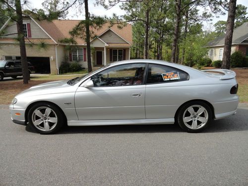2004 clean-silver pontiac gto base coupe 2-door 5.7l-350hp-6spd - best offer