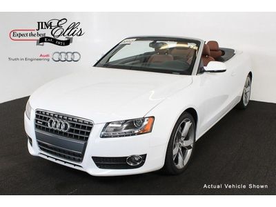 Certified 6yr/100k warranty one owner convertible low reserve quattro 19" awd