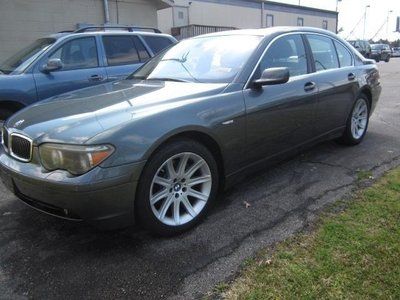 745i 4.4l sunroof nav cd traction control stability control rear wheel drive abs