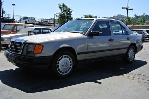 1 owner 87 mercedes benz 300d turbo diesel 3.0l 6cyl. sedan w124 youngtimer