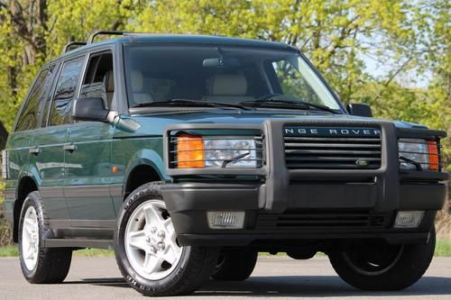1998 range rover 4.6hse awd navigation immaculate 1-owner only 57,408 miles!