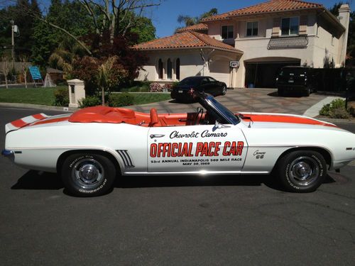1969 cmaro indy pace car rs ss
