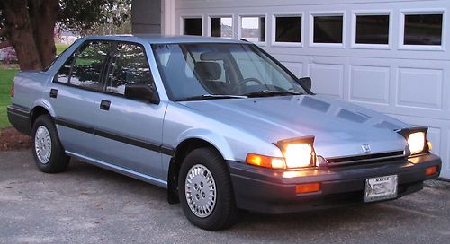 1986 honda accord dx 35k original miles one owner, excellent condition