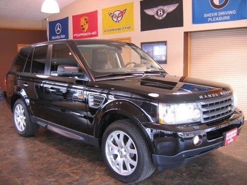 2008 land rover hse sport 4 dr awd 4x4 navigation heated leather clean 06 07 09