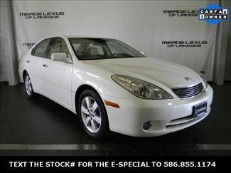 2005 lexus es 330 leather one owner 6cd moonroof sunshade heat &amp; cooled seats