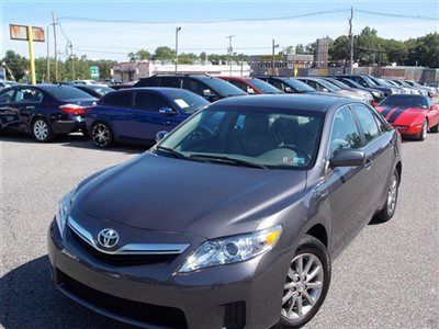 2011 toyota camry hybrid  36k miles leather moonroof clean car fax we finance