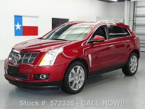 2010 cadillac srx4 2.8t turbo awd pano sunroof nav 58k texas direct auto