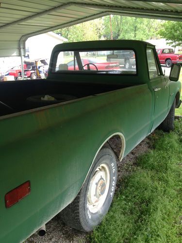 1972 chevrolet chevy greay condition older truck