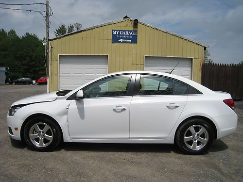 2012 chevy cruze lt sedan salvage repairable project only 8,326 miles !!!