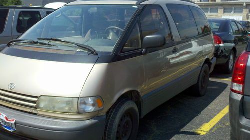 1995 toyota previa 216,543 miles have key heard it run can't start it now