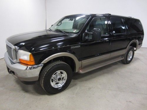2001 ford excursion limited 7.3l v8 auto diesel leather co/wy owned  80 pics