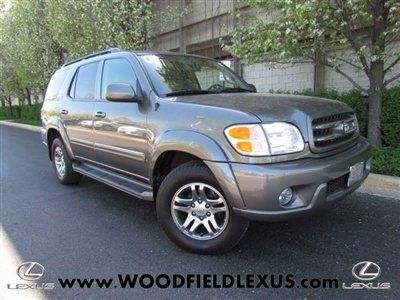 2003 toyota sequoia limited; 1 owner; excellent condition!