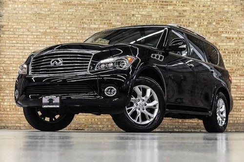 2012 infiniti qx56 4wd! 1ownr! deluxe! technology! theater! only 14k mi!