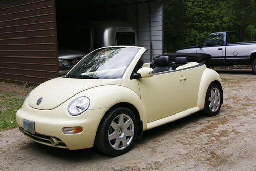 2003 volkswagen beetle glx turbo convertible