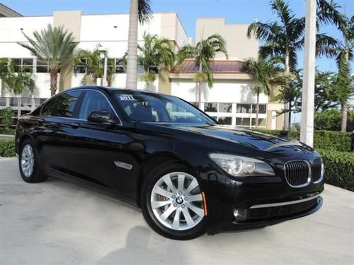 2011 bmw 750i sedan low miles immaculate condition