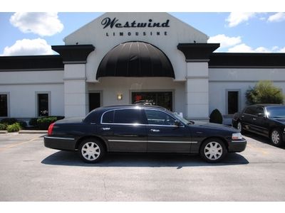 Lincoln, town car, executive, l series, 2008, black, luxury, limo, transport
