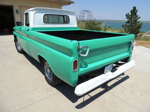 1960 Chevrolet  1/2  ton fleet side short bed pickup truck, image 4