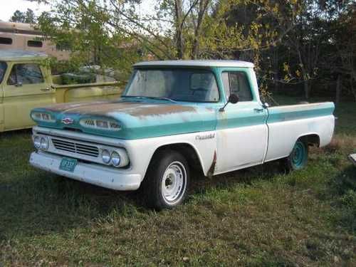 1960 Chevrolet  1/2  ton fleet side short bed pickup truck, image 11