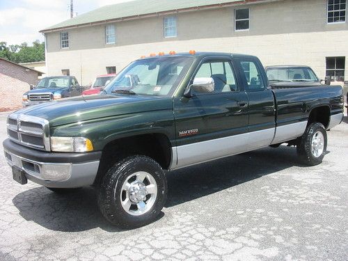 96 dodge ram 2500 larimie slt 4x4 cummins 12 v turbo diesel 1 owner 55k mint