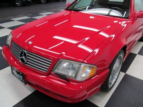 2000 mercedes benz sl500 sport guard red