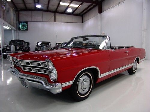 1967 ford galaxie 500 convertible, automatic transmission, new power top!