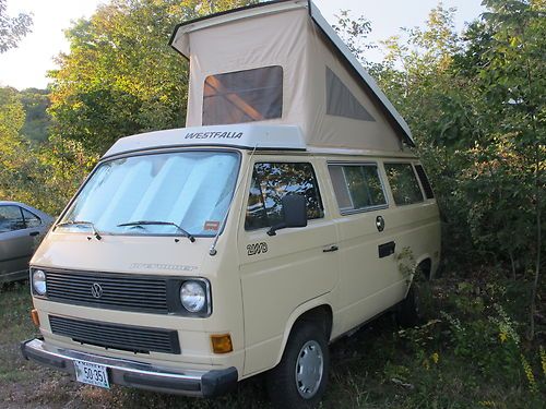 1985 westfalia camper van, lots of fun, selling regrettably.
