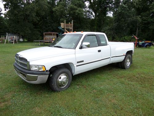 Dodge dually cummins work truck