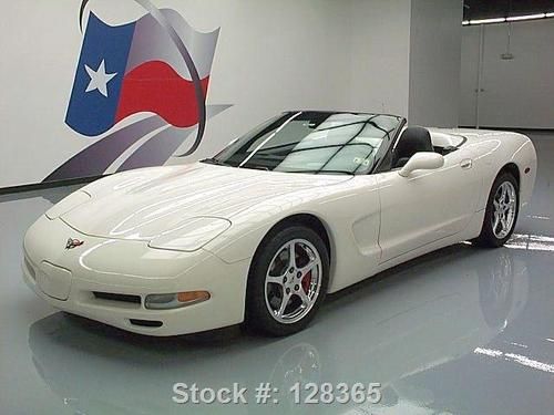 2001 chevy corvette convertible auto hud bose only 69k texas direct auto