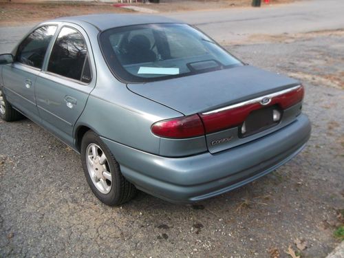 1999 ford contour sedan 4-door &amp; 4 new tires and alignment and balance