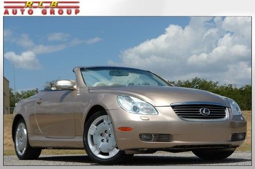 2003 sc 430 convertible immaculate one owner! low miles! call us now toll free