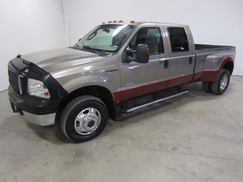 06 ford f-350 lariat turbo diesel  4x4 6.0l v8 crew drw long bed co owned 80+pix