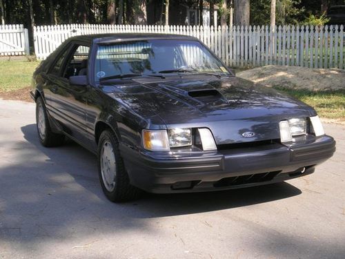 1984 ford mustang svo option delete comp prep