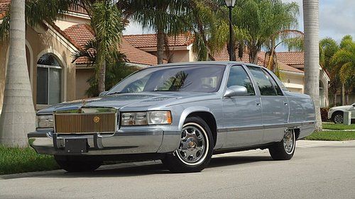1995 cadillac fleetwood brougham, 37k miles, showroom and selling no reserve