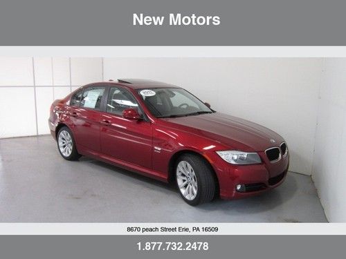 2011 bmw 328i xdrive sedan 3.0l in vermilion red with 14k miles