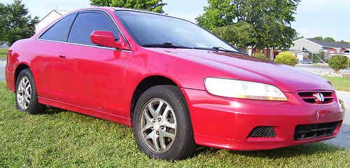 Buy Used 2002 Honda Accord Ex 2 Door V6 Auto Runs Good Rebuilt