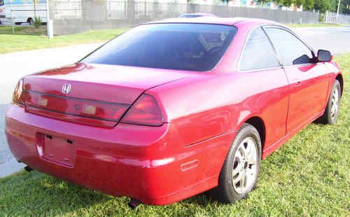 Buy Used 2002 Honda Accord Ex 2 Door V6 Auto Runs Good Rebuilt