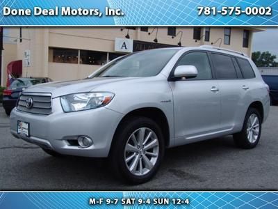 2009 toyota highlander hybrid limited all wheel drive 1-owner vehicle with 5100