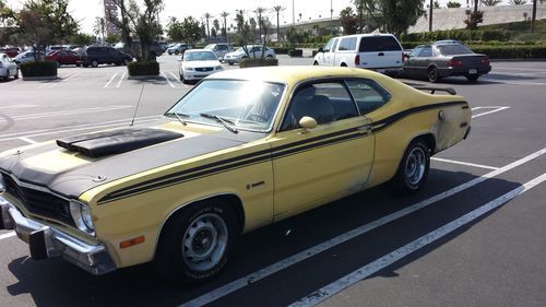 1973 plymouth duster twister w/ clifford high performance slant six