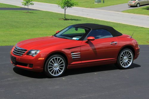 2006 chrysler crossfire roadster se one owner