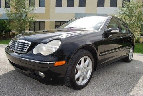 2003 mercedes c240 only 58k mi clean history 2 fl owners