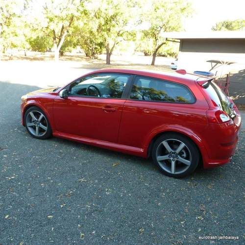 2011 volvo c30 t5 r-design red custom ordered 17000 mi