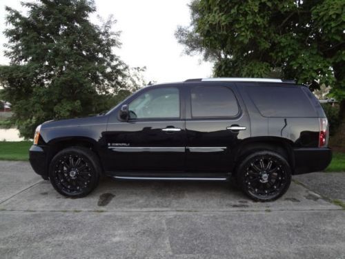 Buy Used 2007 Gmc Yukon Denali Black Black Leather